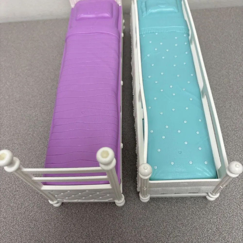 Barbie Sister Skipper Stacie Doll's Sleeptime Fun Bedroom Bunk Bed Set